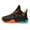 Black, Orange, variant on Basketball Shoes Kids Boys Girls Sneakers Outdoor Running Shoes Boys Comfortable High Top Basketball Shoes (Little Kids/Big Kids)