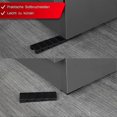 thumbnail image 3 of Pack of 20 furniture wedges - 8 x 20 x 98mm - Plastic - With integrated predefined breaking points - Black, 3 of 5