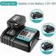 thumbnail image 2 of Replacement Charger DC18RC Fast Charger with LED Display 14.4V and 18V Batteries Charger Tools 3A Batteries for Makita (EU Plug), 2 of 5