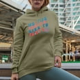 thumbnail image 2 of We the People Like to Party, Groovy 4th of July Quote Text Merch Gift, Sand Hooded Sweatshirt or Hoodie, XL, 2 of 5