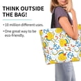thumbnail image 2 of Fotbe Ducks and Anchors Bolsa Tote Estética de Lona con Estampado para Mujer - Bolsa Reutilizable de Hombro Casual para Vacaciones, Compras, Trabajo y Gimnasio, 2 of 8