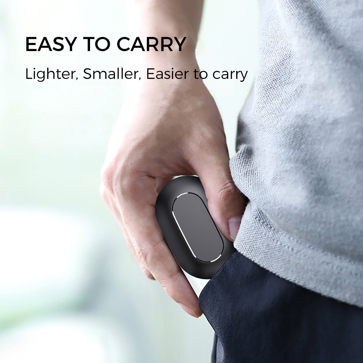 Alpha Digital Ear-hook Wireless Noise Cancelling Lightweight Earbuds