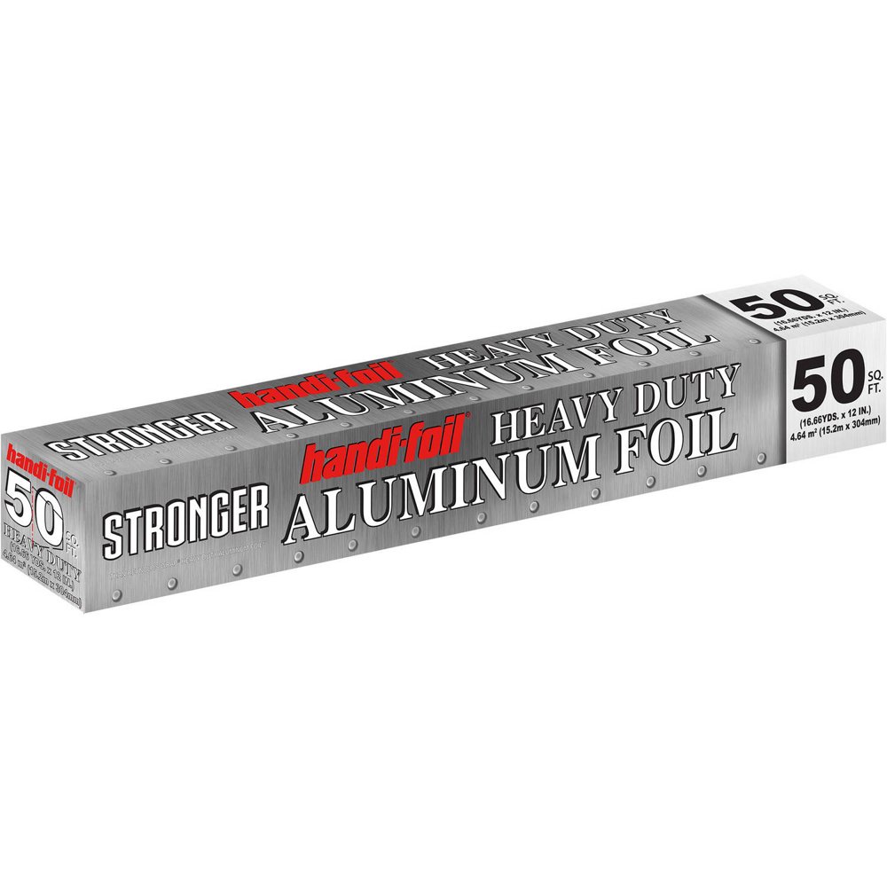 HandiFoil Heavy Duty Aluminum Foil, 50 sq ft