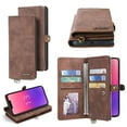 thumbnail image 1 of Wallet Case Compatible with  13 Mini  2 in 1 Wallet Protective Flip Cover with Detachable Magnetic Wallet  PU Leather Wallet with Lanyard  12 Card Slots, 1 of 12