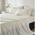 thumbnail image 4 of Davulos Comforter Set Twin Size 5 Pieces ,Bed in a Bag All Season Bedding Comforter Sets,White, 4 of 6