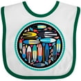 thumbnail image 3 of Inktastic Stand Up Paddle Boarding Sports Boys or Girls Baby Bib, 3 of 4