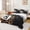 Black Brown, variant on Feelyou Leopard Print Lucky 8 Twin Sheets for Kids, Pool Ball Bedding, White, 3 Pieces, 1 Flat Sheet, 1 Fitted Sheet and 1 Pillowcase