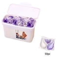 thumbnail image 2 of TOUMENY 50 Pack Scented Laundry Gel, Multi Functional Stain Remover Laundry Detergent Pods for All Washable Fabrics, 200ml Long Softening Laundry Pods for Everyday Use, Purple, 2 of 6