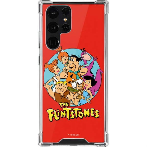 Skinit Cartoons The Flintstones Galaxy S22 Ultra Clear Case