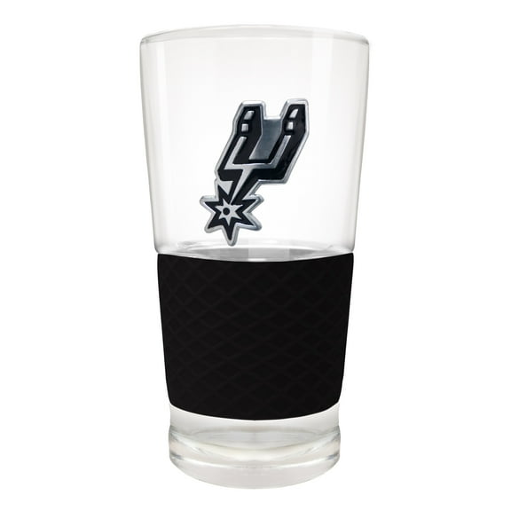 San Antonio Spurs 22oz. Pilsner Glass with Silicone Grip