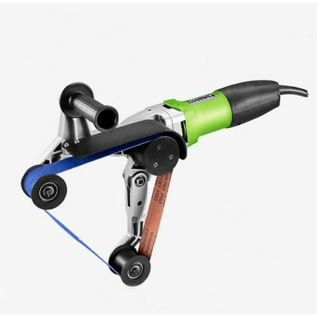 

INTBUYING 110V Stainless Steel Pipe Tube Belt Sander Polishing Machine USA Seller 020104