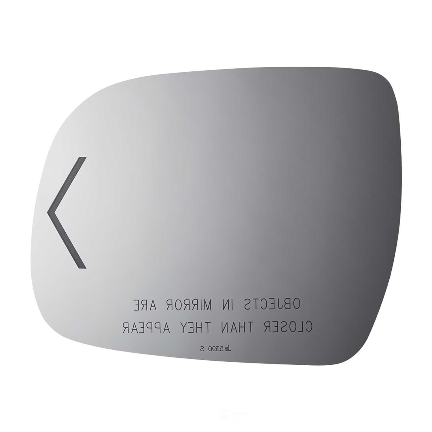 Burco Side View Mirror Replacement Glass - Clear Glass - 5390S