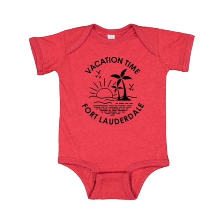 

Inktastic Vacation Time in Fort Lauderdale Gift Baby Boy or Baby Girl Bodysuit