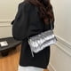 thumbnail image 4 of Axila Casual para Mujeres PU Cuero Bolso Patrón () Blanco, 4 of 9