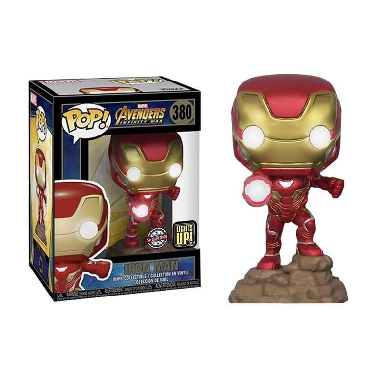 Funko Pop! Iron Man De Avengers Infinity War | Figura De Vinilo De 9,5 Cm, Coleccionable Oficial, Regalo Para Fans De Marvel Y Niños