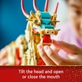 thumbnail image 6 of LEGO Spring Festival Auspicious Dragon Buildable Figure, Educational Toy for Kids, Dragon Toy Building Set, Great Spring Festival Decoration or Unique Gift for Boys and Girls Ages 10 and Up, 80112, 6 of 9
