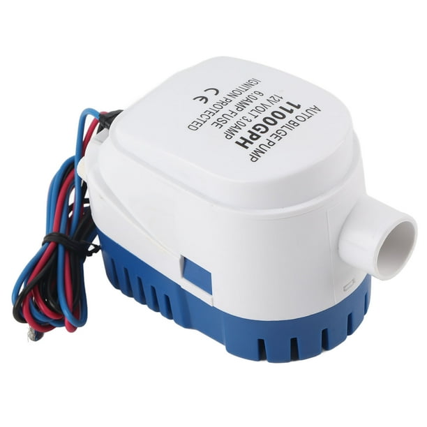 Bomba sumergible de sentina Jadeshay Bomba de agua de sentina eléctrica ABS A