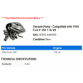 thumbnail image 2 of Vacuum Pump - Compatible with 1996 Ford F-250 7.3L V8, 2 of 2