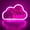 Pink, variant on ED Neon Night Light- Signs Neon Lights Wall Decorative Night Light Battery And USB Powered.