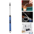 thumbnail image 2 of Offres du Jour Liquidation Prime Flamme Rechargeable Arc Flexflame Rechargeable avec Flamme de Cou Flexible à 360° Multi-Usage USB Rechargeable Arc Bleu, 2 of 9