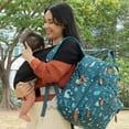 thumbnail image 5 of BabbleRoo Baby Wrap Carrier, Ergonomic, Lightweight, Breathable Baby Sling, Black, 5 of 8