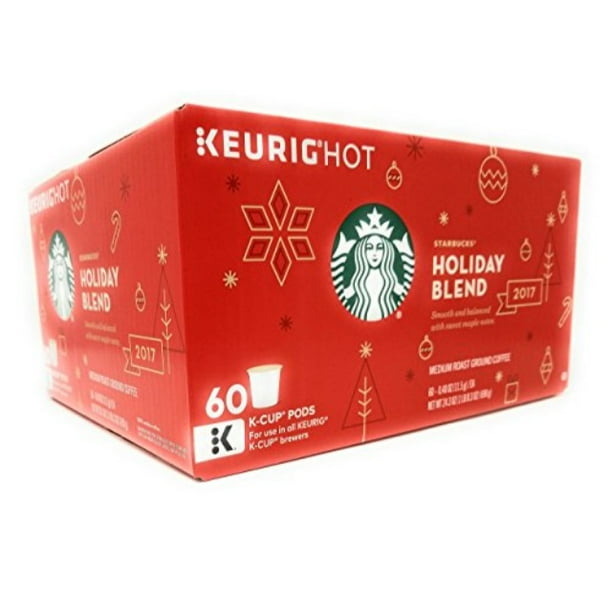 starbucks k cups (a holiday blend 60 k cups)