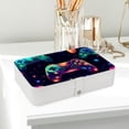 thumbnail image 6 of Game Controller Decorative PU Leather Jewelry Organizer Box with Removable Compartment: Portable Display Case, 6 of 6