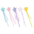 thumbnail image 6 of Bradem Blue Five Pointed Star Sequin Magic Wand Fairy Wand for Cosplay Party, Fairy Wand, Star Wand, Costume Prop, Magic Stick, Cosplay Accessory, 6 of 9