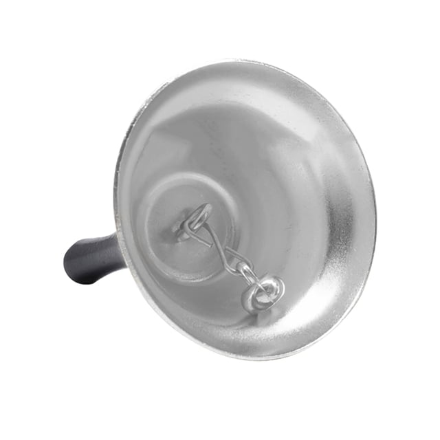 Yuarrent Jingle Bells Party Celebration Supply Sonido resonante School Hand-bell Utensilios de cocina Herramientas Anillo de servicio Cocina Restaurante Cocina y Comedor Níquel Blanco/50mm Yuarrent HA061039-02
