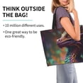 thumbnail image 2 of Disketp Rainbow Scales Fantasy Dragon Bolsa Tote Estampada para Mujer, Bolso de Hombro y de Mano para Compras y Viajes, 2 of 8