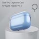thumbnail image 3 of Audífonos Funda de soporte de caja de carga de para Apple Airpods Pro 2 (con agujero azul), 3 of 4