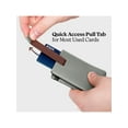 thumbnail image 3 of Men's Slim Bifold Wallet with Quick Access Pull Tab, 3 of 6