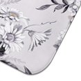 thumbnail image 3 of Microfibre Drying Mat for Kitchen Pink White Peony Flower Blossom Dish Drying Drainer Mat Absorbent Pioneer Drying Mat Washing Up for Glass, Plate & Cup 18inch X 24inch, 3 of 5