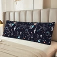 thumbnail image 6 of Disketp Galaxy2 Print Body Pillow Cover - Super Soft 20x54 Body Pillow Case,Long Side Hidden Zipper, 6 of 8