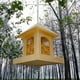 thumbnail image 5 of pstuiky Comedero para pájaros para exteriores paisajismo alimentación de aves forestales comedero automático con suspensión resistente a la lluvia., 5 of 7
