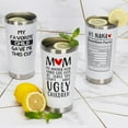thumbnail image 2 of Mothers Day Gifts for Mom, Mom Gifts Tumbler - Best Mom Ever Gifts, Mothers Day Tumbler for Mom Birthday Gifts, 20oz Coffee Travel Tumbler, at Least You Don‘t Have Ugly Children, 2 of 6