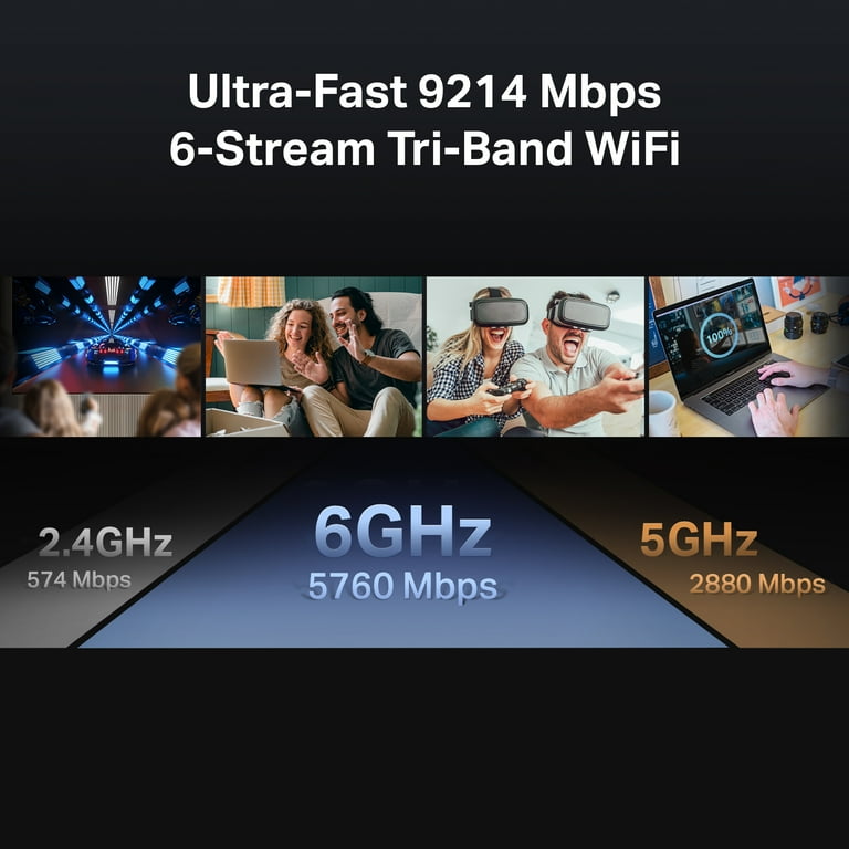 TP-Link Archer BE9300 Tri-Band WiFi 7 Router | 9.2 Gbps