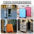 thumbnail image 6 of Uxcell Luggage Wheel Protection Cover, Wear Resistant Anti Noise Silicone Suitcase Protective Covers, 8Pcs &Deep Blue &Wavy Pattern-Fitting for 2.2-2.6" Spinner Wheel Suitcases Travel, 6 of 6