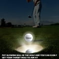 thumbnail image 3 of Pelotas de golf THIODOON que brillan en la oscuridad LED, paquete de 6 (6 colores), 3 of 9