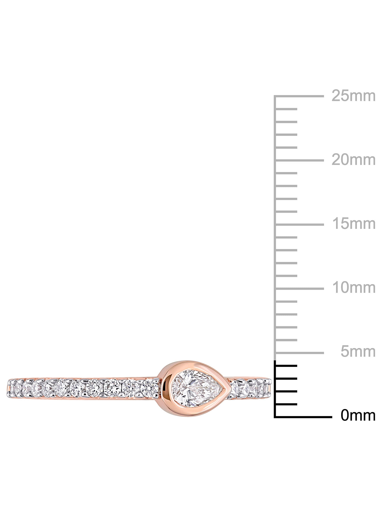 Everly Women's Diamond 14k Rose Gold Ring