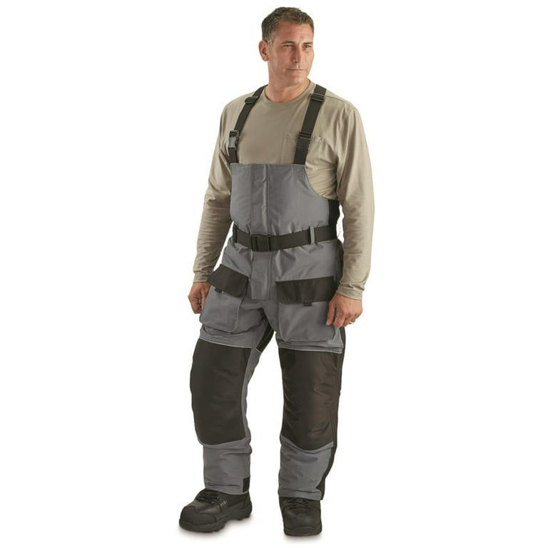 Guide Gear Mens Snow Pants Bib Overalls, Insulated Mens Waterproof Pants  and Ski Pants 