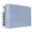 Blue, variant on Pure Light Blue Indoor Air Conditioner Cover, Double Insulated AC Covers for Inside, Simple Solid Color Waterproof Window Air Conditioner Covers with Elastic Straps 17"Lx13"Wx3.5"D