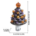 thumbnail image 2 of Décoration d'Arbre d'Halloween en Résine Éclairée, Alimentée par Piles, Déco de Table, 2 of 3
