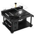 thumbnail image 2 of 200W Table Saw Mini Desktop Electric Saw Cutter Speed Angle Adjustable Cutter for Wood Plastic Acrylic ,Long Lasting, 2 of 6