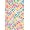Yellow, Pattern 9, variant on ODIKA 4'x6' Soft Earth Tones Multicolor Geometric Washable Area Rug Modern Abstract Shapes with Clean Lines Non-Slip, Chair-Friendly, Flatwoven for Home Office, Under Desk