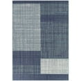 thumbnail image 2 of Balta Markham Modern Color Blocked Indoor/Outdoor Area Rug 5'3" x 7' - Dark Blue, 2 of 5