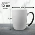 thumbnail image 5 of Java Two-Tone Coffee Mugs 12 oz. Set of 10, Bulk Pack - Perfect for Coffee, Tea, Espresso, Hot Cocoa, Other Beverages - Black, 5 of 5
