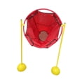 thumbnail image 4 of Aro de baloncesto de juguete para lanzar pelotas, regalo de Navidad o cumpleaños, mini aro de baloncesto para niños de 3 y 4 años. rojo, 4 of 8