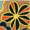 thumbnail image 3 of Contemporary Rug - Soho -Brown/Multi-Color:Brown/Multi,Design:Contemporary,Shape:Square,Size:6'L x 6' W, 3 of 3