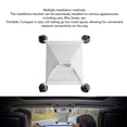 thumbnail image 4 of Satellite Suction Cup Car Mount Weatherproof Compact Satellite Installation Kit for RV Boat White, 4 of 7